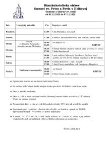 thumbnail of Farské oznamy od 01.12.2025 do 07.12.2025