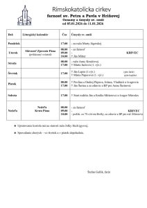 thumbnail of Farské oznamy od 05.01.2026 do 11.01.2026