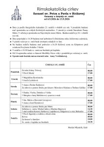 thumbnail of Farské oznamy – web